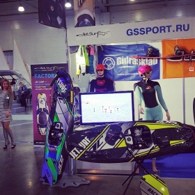 JetSurf Russia на Moscow Boat show 2018